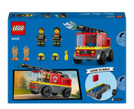 LEGO City 60463 Wóz strażacki z drabiną - 1284122 - zdjęcie 5